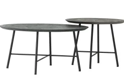 Couchtisch Set Delta Air Mortex schwarz