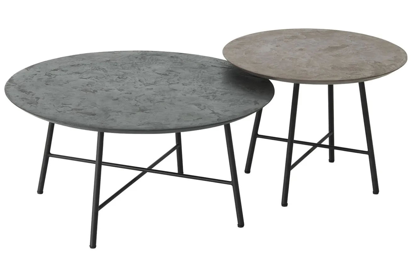 Couchtisch Set Delta Air Mortex schwarz