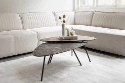 Couchtisch Set Plectro Air eckig 2-farbig