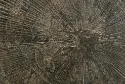 Couchtisch Slice antik bronze oval