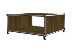 Couchtisch System 180 MDF Walnuss B 75 cm