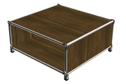 Couchtisch System 180 MDF Walnuss B 75 cm