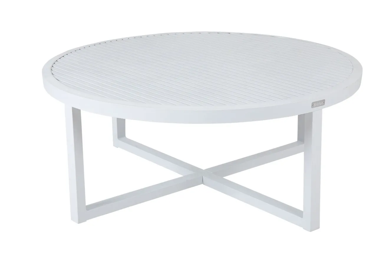Couchtisch Vevi weiss D 100 cm