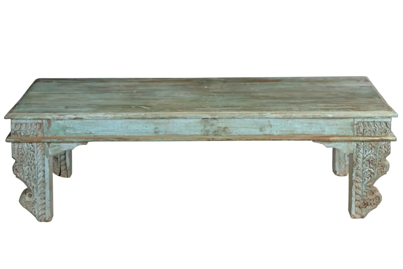 Couchtisch Vintage blau