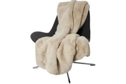 Decke Fluffy beige 120 x 180 cm