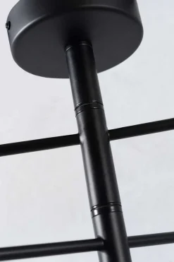 Deckenlampe Izmir Eisen schwarz