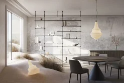 Deckenleuchte Lady D Indoor weiss gross