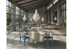 Deckenleuchte Lady D Indoor weiss gross