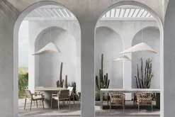 Deckenleuchte Moby Dick mattweiss klein