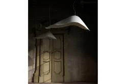 Deckenleuchte Moby Dick mattweiss klein