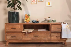 Dekokorb Metall weiss H 34,5cm