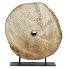 Dekoobjekt rund Vintage Holz
