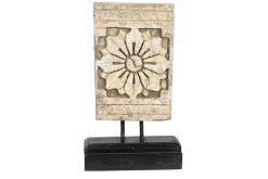 Dekoobjekt Stein auf Fuss