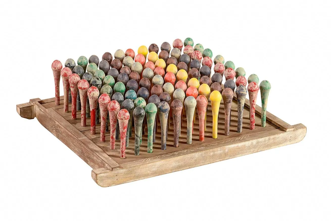 Dekoobjekt Vintage farbig