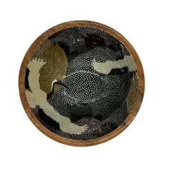 Dekoschale Crane Mangoholz D 18 cm