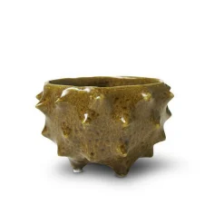 Dekoschale Esme goldbraun klein