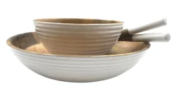 Dekoschale Mangoholz D 25 cm