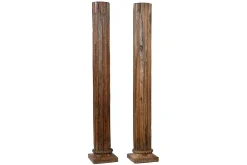 Dekosäule Massivholz H ca 150 cm