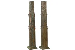 Dekosäule Massivholz H ca 150 cm