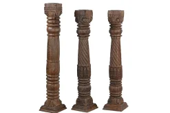 Dekosäule Vintage natur