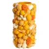 Dekovase Pumpkin gelb H 50 cm