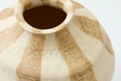 Dekovase Raja cremeweiss gross