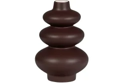 Dekovase Sensual Keramik braun H 29 cm