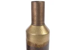 Dekovase spring I Stahl messing klein