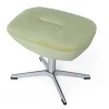 Designer Fusshocker Globe Stoffe Limette 50*37*40 cm