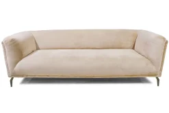 Designersofa Aston Stoff hellbeige