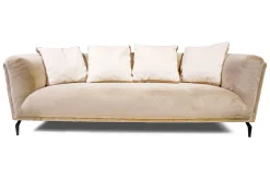 Designersofa Aston Stoff hellbeige