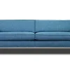 Designersofa Marie 3 Sitzer Stoff blau B 215 cm