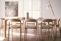 Designerstuhl Eva Light Eiche hell