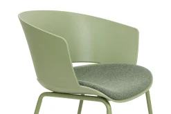 Designerstuhl Jessi Kunststoff grün