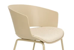Designerstuhl Jessi Kunststoff beige