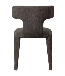 Designerstuhl Kermit Stoff graubraun