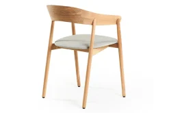 Designerstuhl Unaj mit Arm Eiche