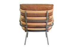 Designsessel Marco Chester Leder hellbraun