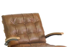 Designsessel Marco Chester Leder hellbraun