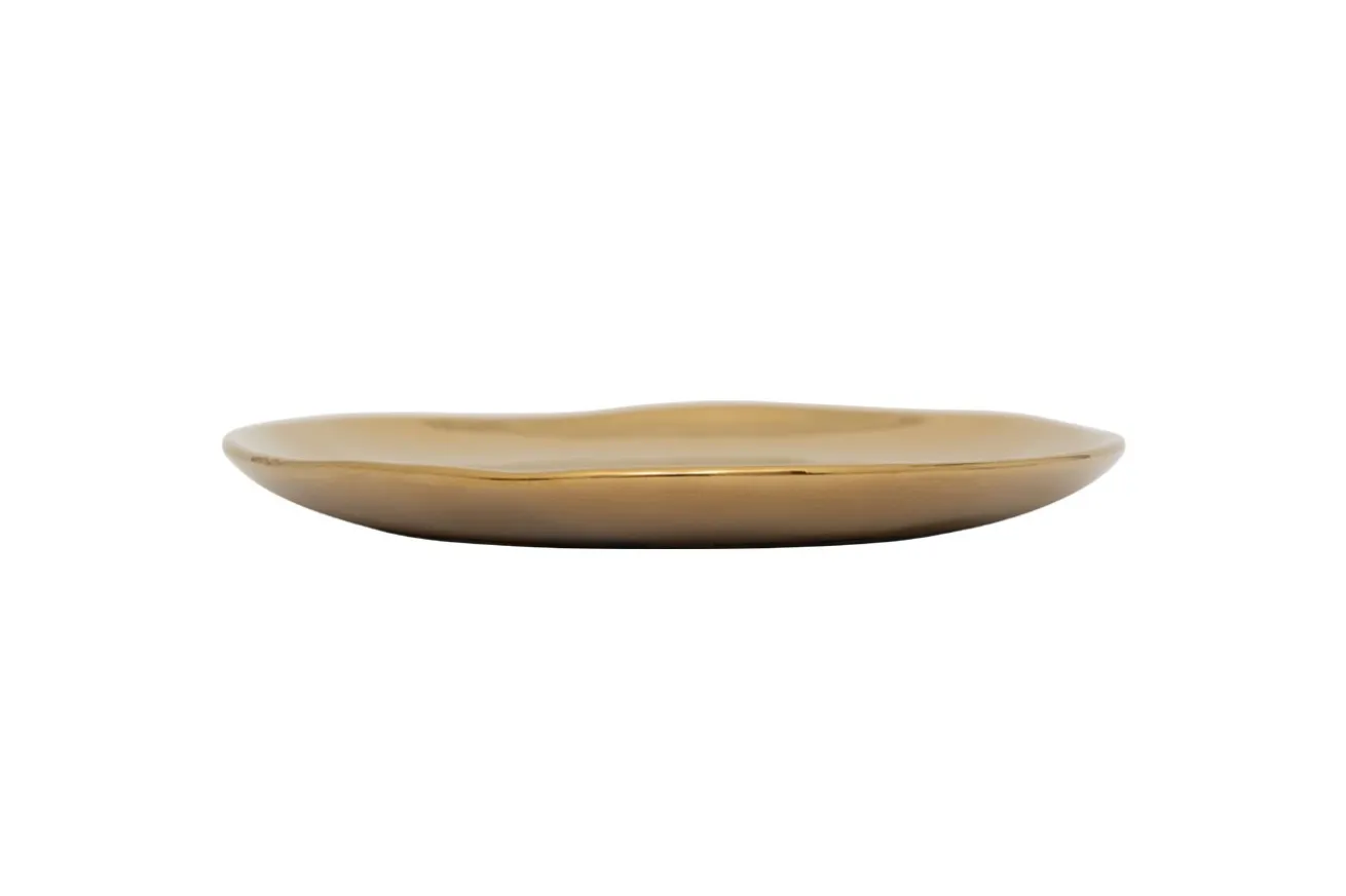 Dessertteller gold D 14cm