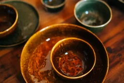 Dessertteller Spiro braun D 20 cm