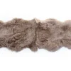 Doppelfell taupe B 180-190 cm