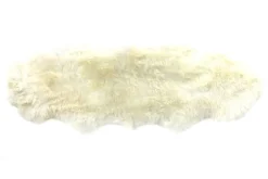 Doppelfell weiss B 180-190 cm