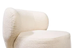 Drehsessel Oli Teddy Stoff natur