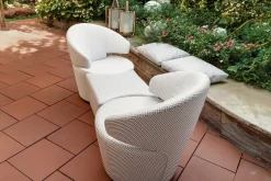 Drehsessel Trick Stoff natur