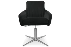 Drehsessel W-Cube 1 CLF Stoff schwarz