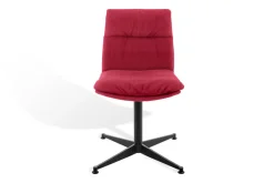 Drehstuhl Faye Cord pink