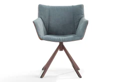 Drehstuhl Gustav jr. Leder-Stoff