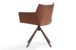 Drehstuhl Gustav jr. Leder-Stoff