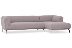 Ecksofa Aston Stoff lila